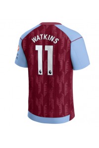 Aston Villa Ollie Watkins #11 Jalkapallovaatteet Kotipaita 2023-24 Lyhythihainen